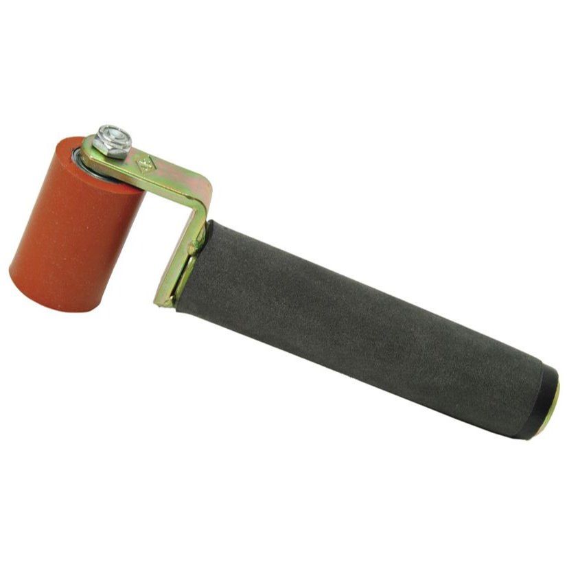 AJC Tools 170-2R-TSF  2" Seam Master Silicone Seam Roller with Cushioned Threaded Steel Handle