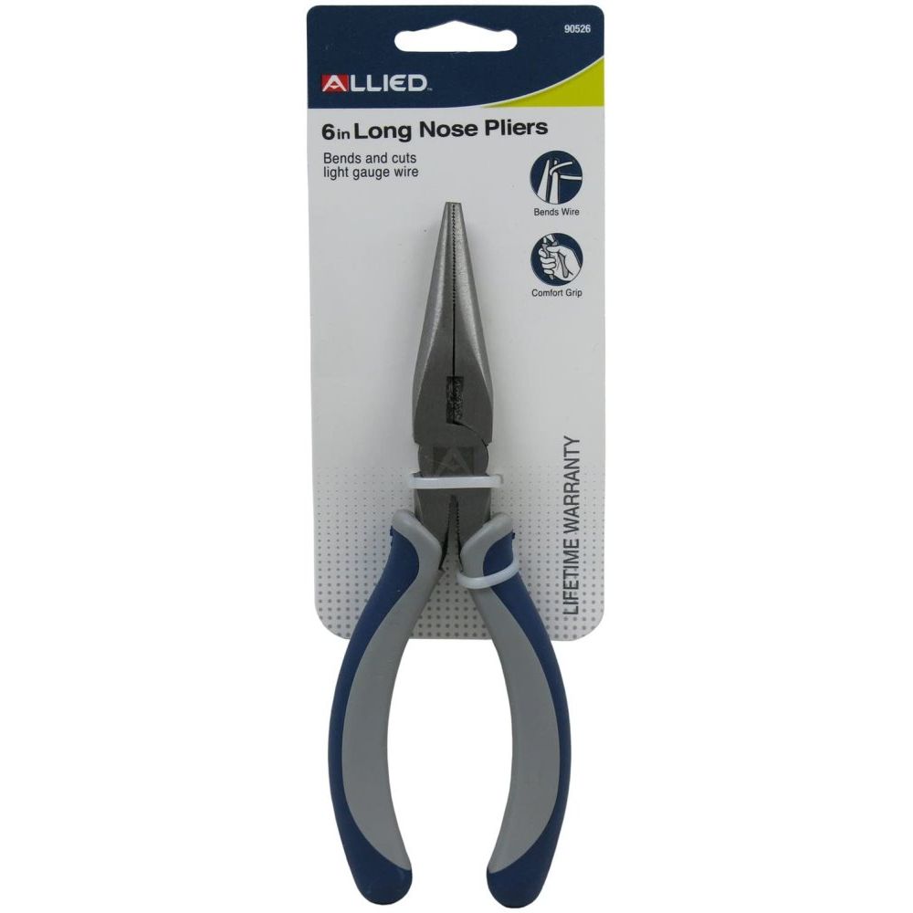Allied Int 90526  6" Long Nose Pliers