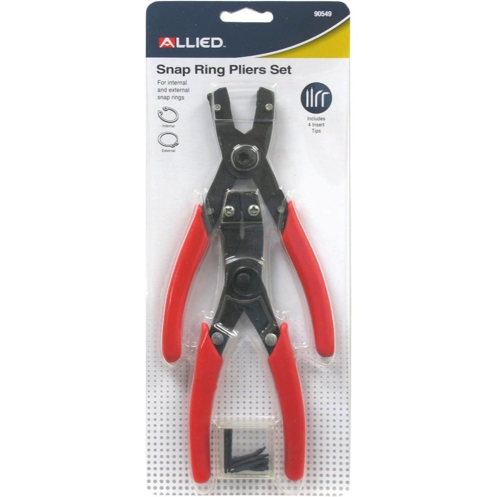 Allied Int 90549 2 Piece Snap Ring Pliers Set Allied Int 90549 2 Piece Snap Ring Pliers Set