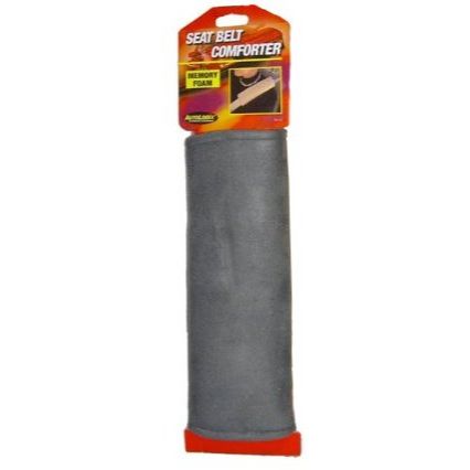 AutoLogix 54-1217 Memory Foam Seat Belt Comforter - Gray AutoLogix 54-1217 Memory Foam Seat Belt Comforter - Gray