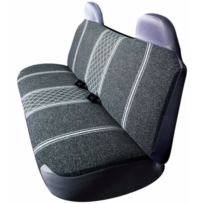 AutoLogix 67-1919GRY  Gray Diamond Back Large Bench Truck Seat Cover