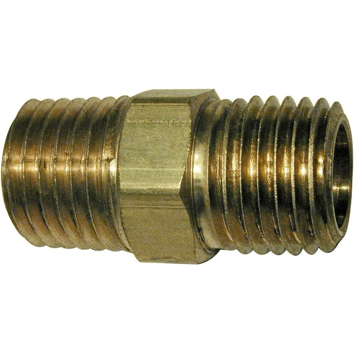 Amflo 344  1/4" Male NPT Brass Pipe Coupling