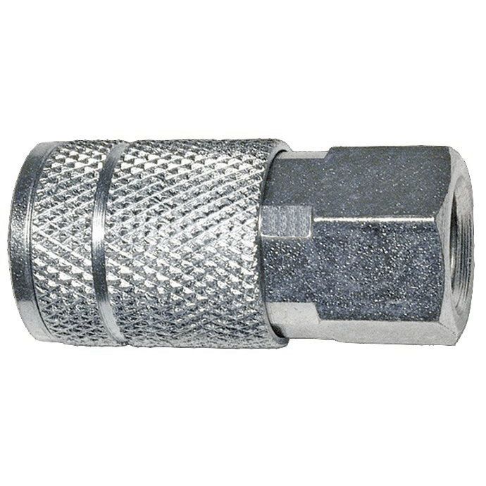 Amflo C2-23 1/4" T Automotive Design x 3/8" FNPT Steel Coupler Amflo C2-23 1/4" T Automotive Design x 3/8" FNPT Steel Coupler