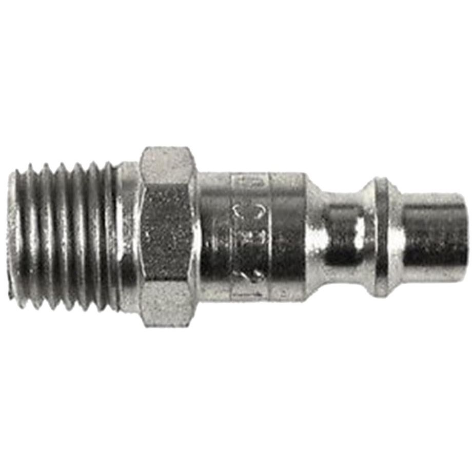 Amflo CP21  1/4" I/M - Industrial/Milton Design x 1/4" MNPT Steel Plug