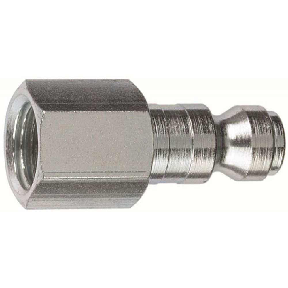 Amflo  CP8  3/8" T Automotive Design x 1/4" FNPT Steel Plug