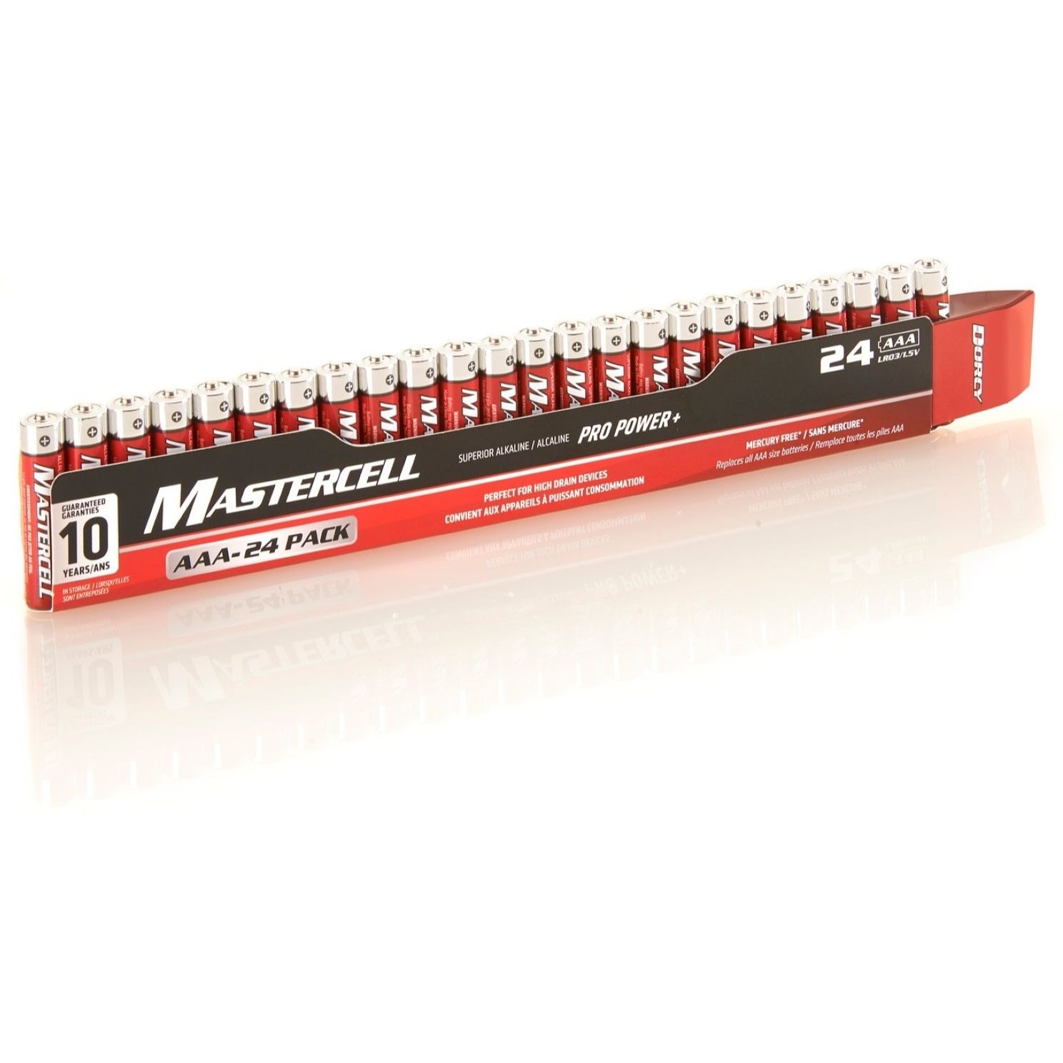 Dorcy 41-1636  Mastercell AAA Alkaline Batteries - 24 per Package