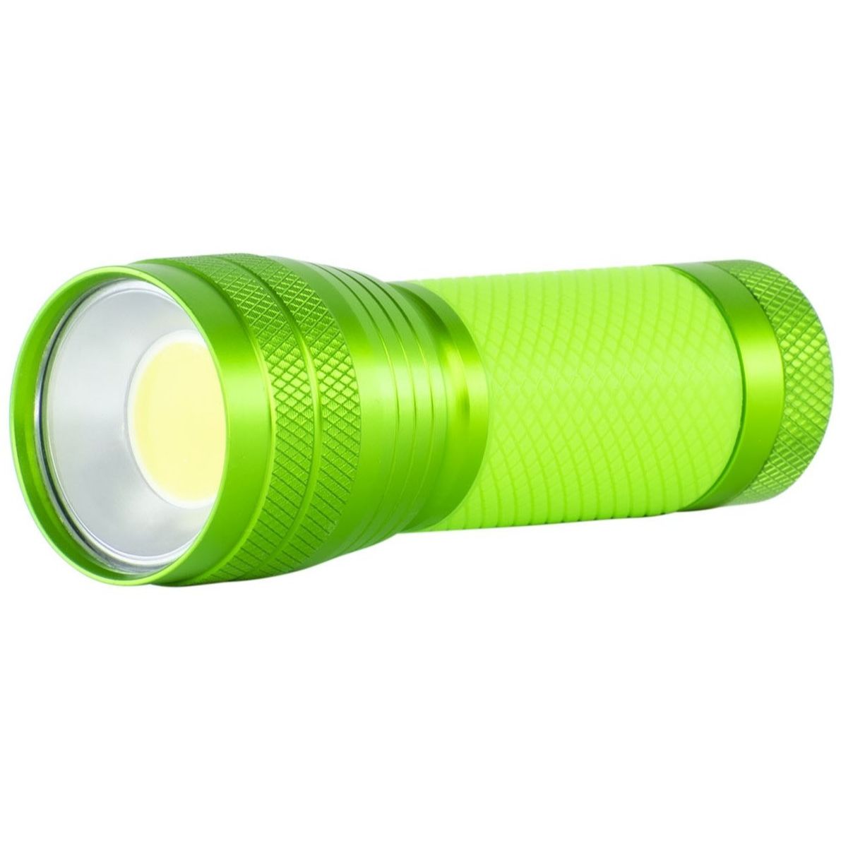 Dorcy 41-4254  Aluminum Glow in the Dark 3AAA LED Flashlight in Assorted Colors