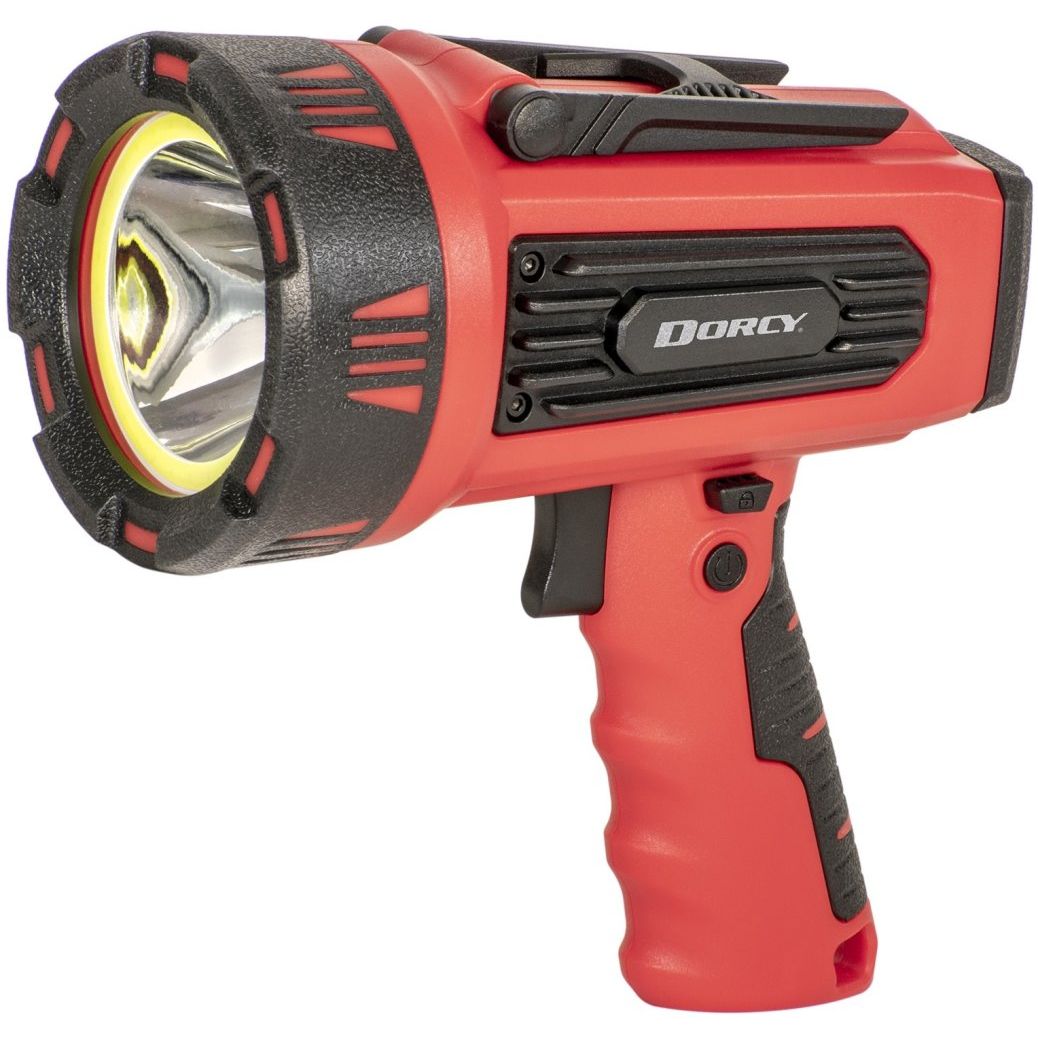 Dorcy 41-4356  Ultra HD 1300 Lumen Rechargeable LED Spotlight + Power Bank