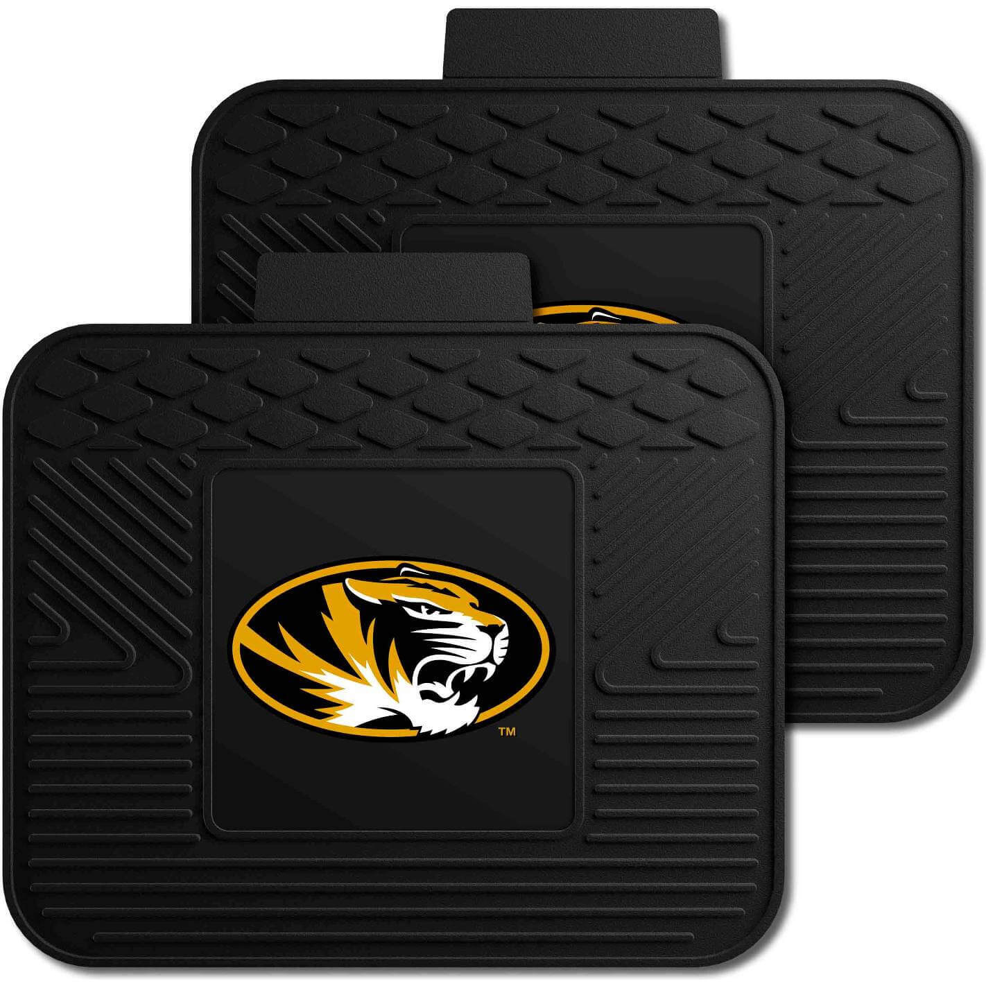 Fanmats 12290 Mizzou - Missouri Tigers 14" x 17" Back Seat Car Utility Mats - 2 Piece Set Fanmats 12290 Mizzou - Missouri Tigers 14" x 17" Back Seat Car Utility Mats - 2 Piece Set