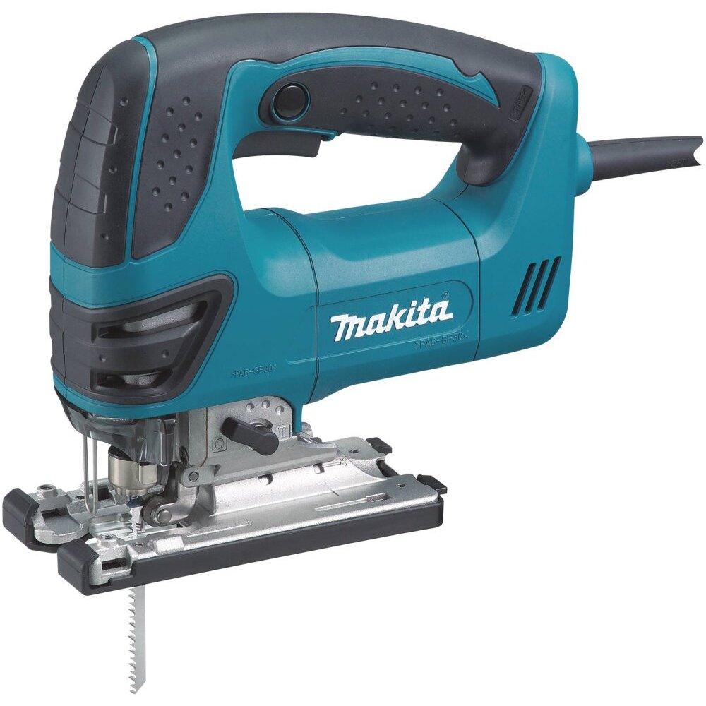 Makita 4350FCT Variable Speed Top Handle Jig Saw with LED Light and Tool-less Blade Change Makita 4350FCT Variable Speed Top Handle Jig Saw with LED Light and Tool-less Blade Change
