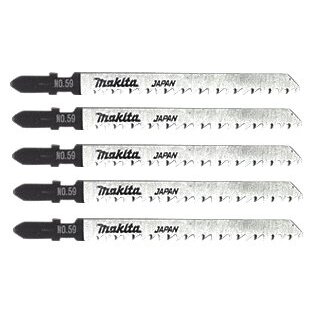 Makita 792430-6  4-1/2" x 8-TPI T-Shank Finish Cutting Jig Saw Blades (no. 59) 5 per Package