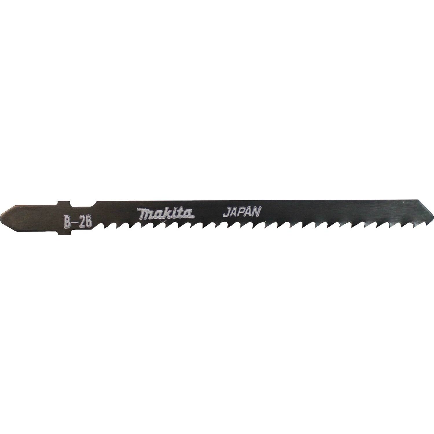 Makita 792477-0 Jig Saw Blade, T Shank, HSS, 3-7/8" x 9TPI, 5 per package Makita 792477-0 Jig Saw Blade, T Shank, HSS, 3-7/8" x 9TPI, 5 per package