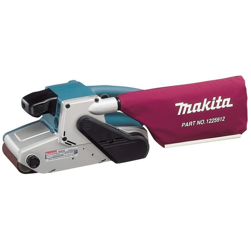 Makita 9404  Variable Speed Belt Sander  8.8-Amp  4" x 24"  with Cloth Dust Bag