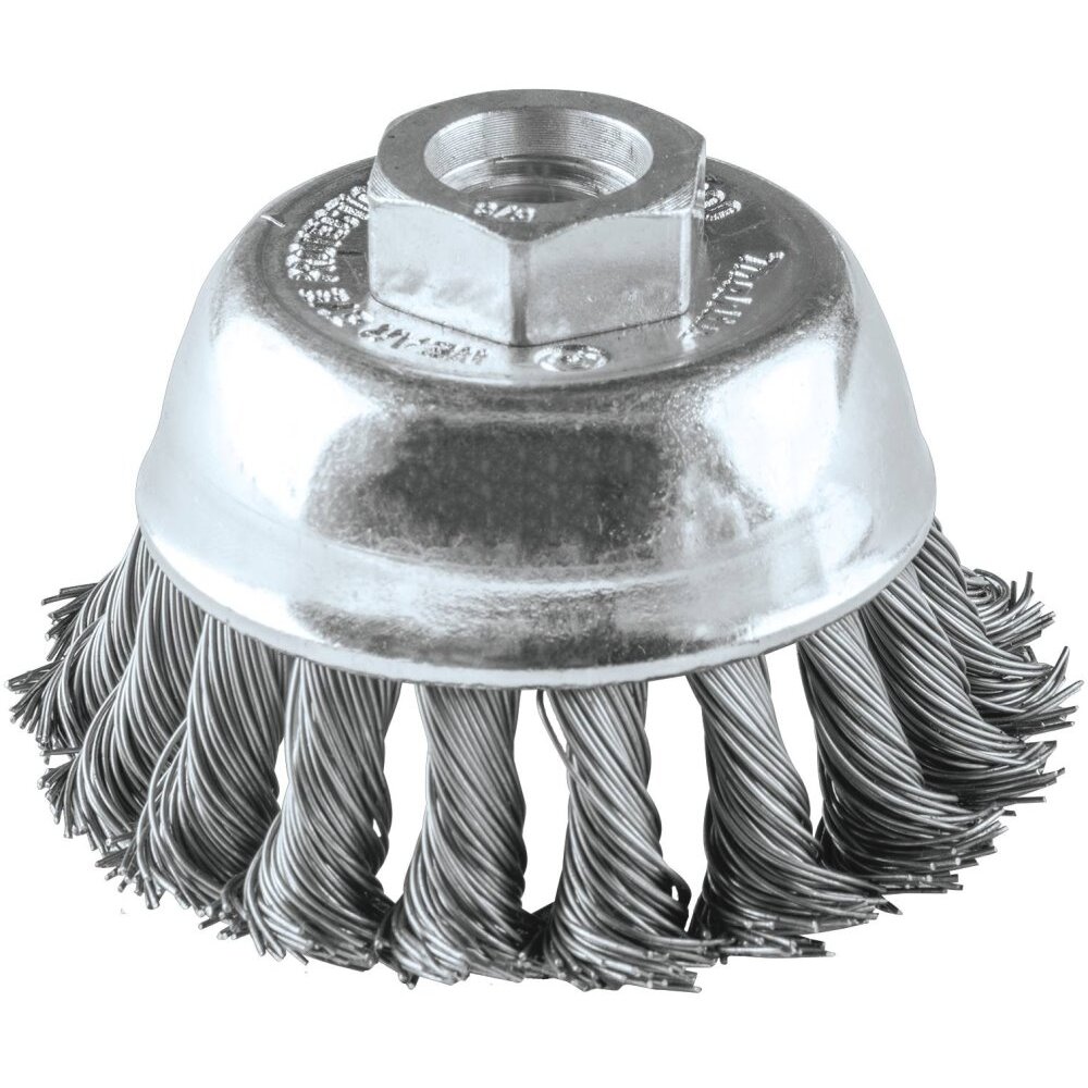 Makita A-98429  2-3/4" Knot Wire Cup Brush, 5/8"-11