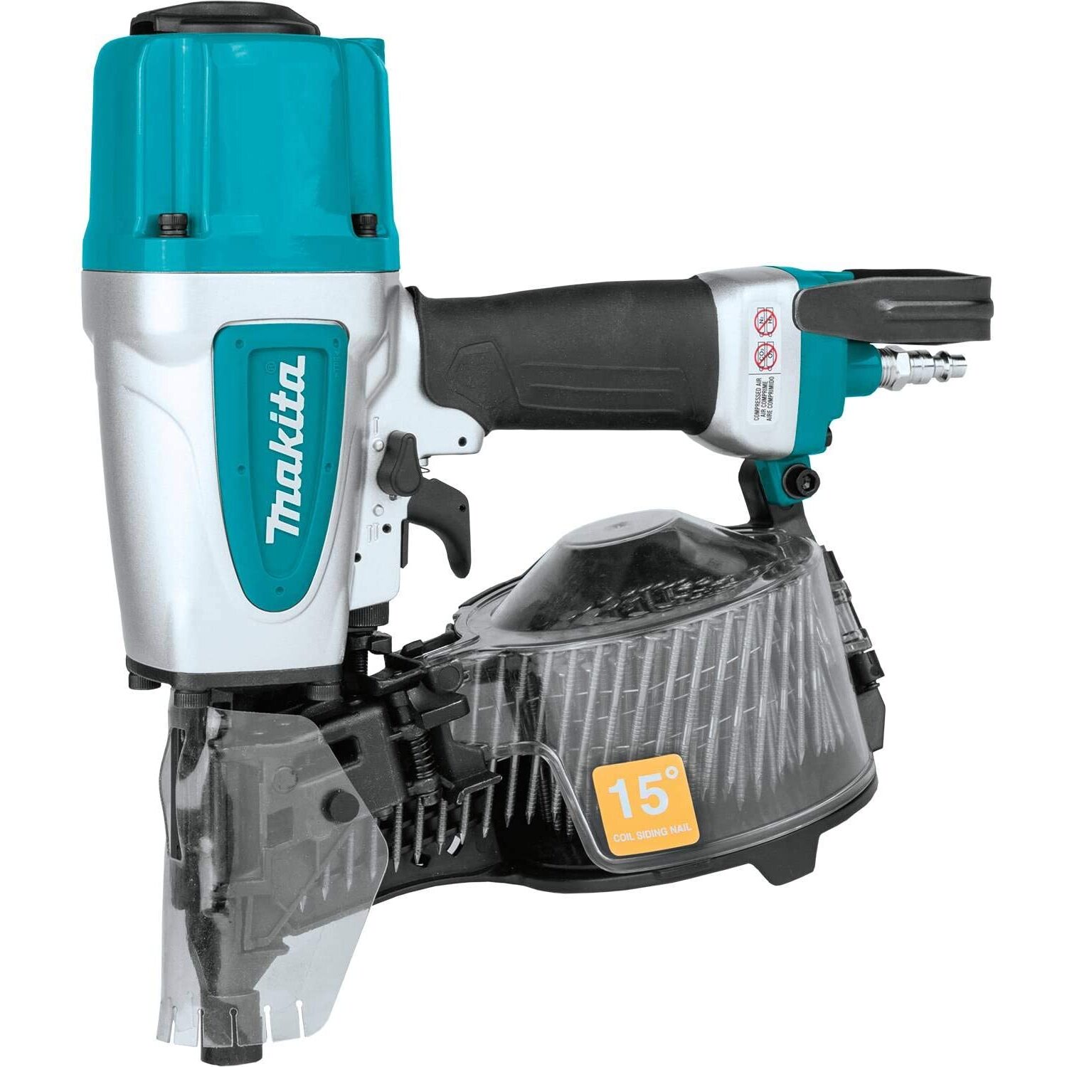 Makita AN613  15° 2-1/2" Siding Coil Nailer