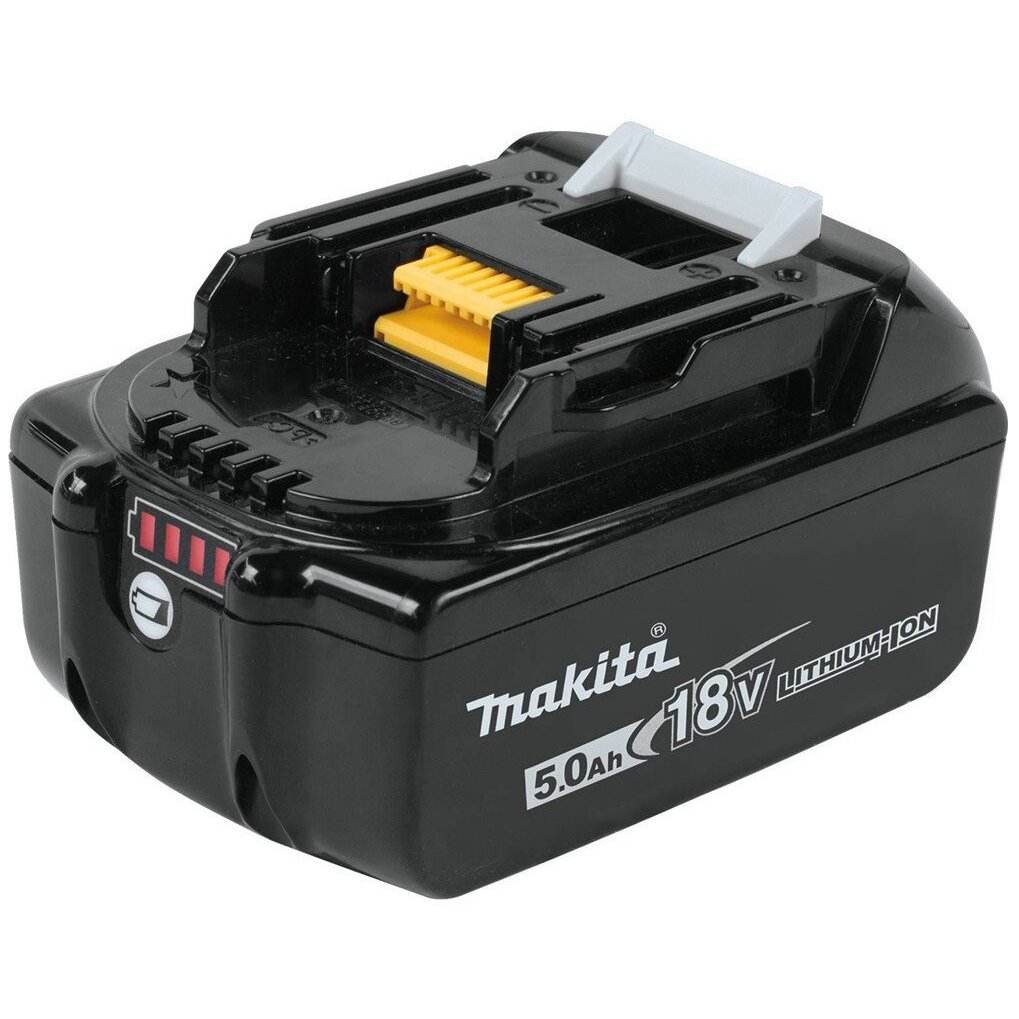 Makita BL1850B 18-Volt Compact Lithium-Ion Replacement Cordless Battery with Indicator - 5 Ah Makita BL1850B 18-Volt Compact Lithium-Ion Replacement Cordless Battery with Indicator - 5 Ah