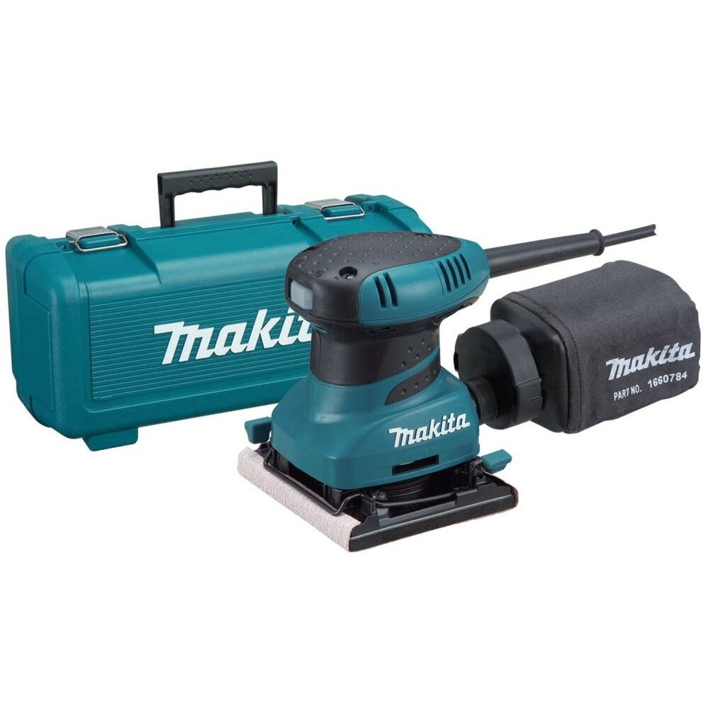 Makita BO4556K 4-1/2" Finishing Sander with Storage Case - 2 Amps Makita BO4556K 4-1/2" Finishing Sander with Storage Case - 2 Amps
