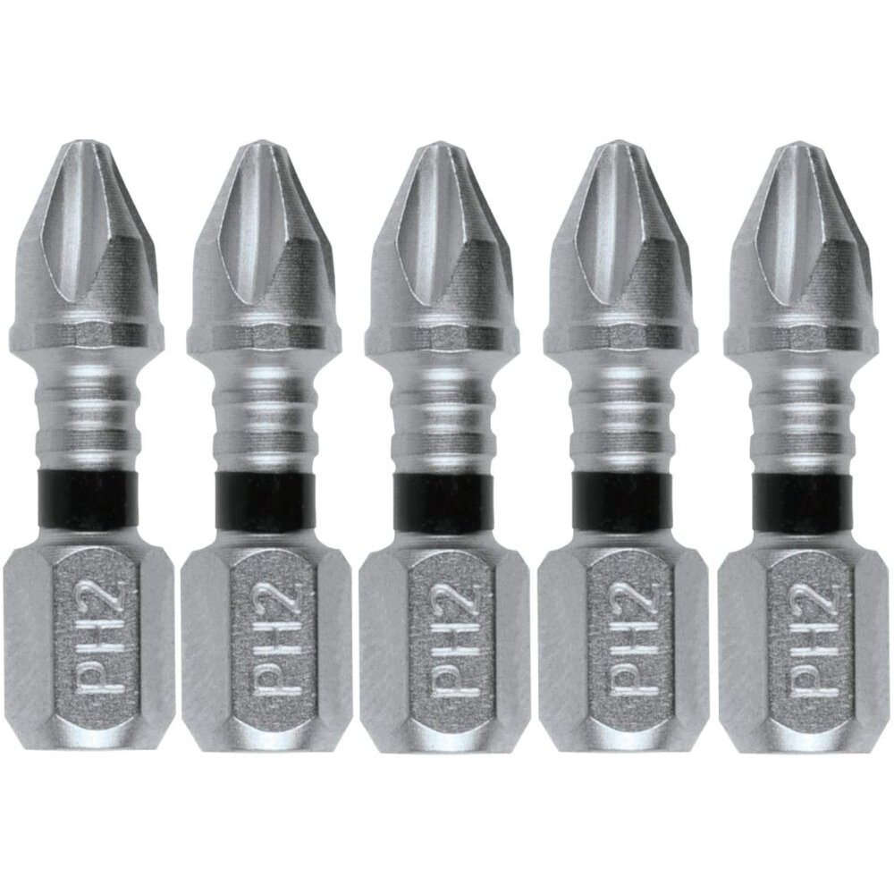 Makita E-00555  Impact XPS #2 Phillips 1" Insert Bit, 5 per package