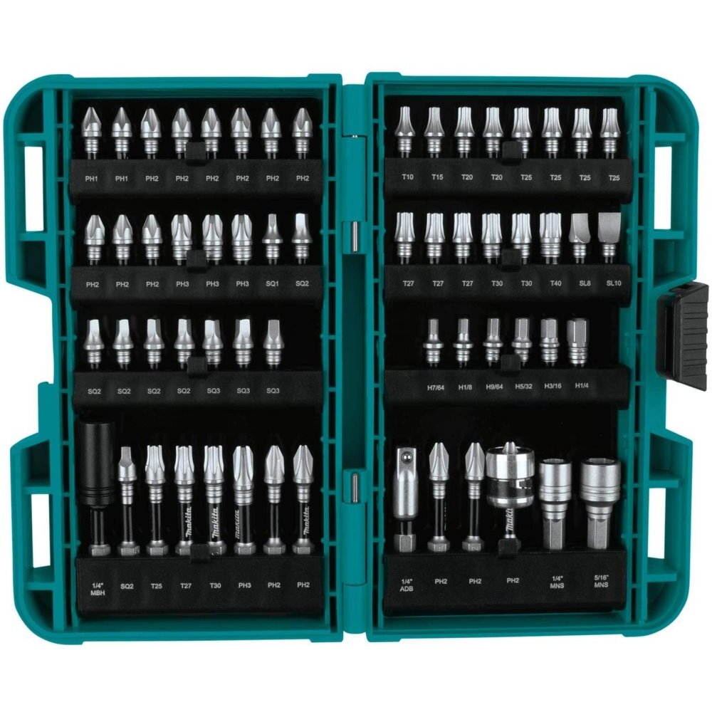 Makita E-01644 Impact XPS 60 Piece Impact Bit Set Makita E-01644 Impact XPS 60 Piece Impact Bit Set
