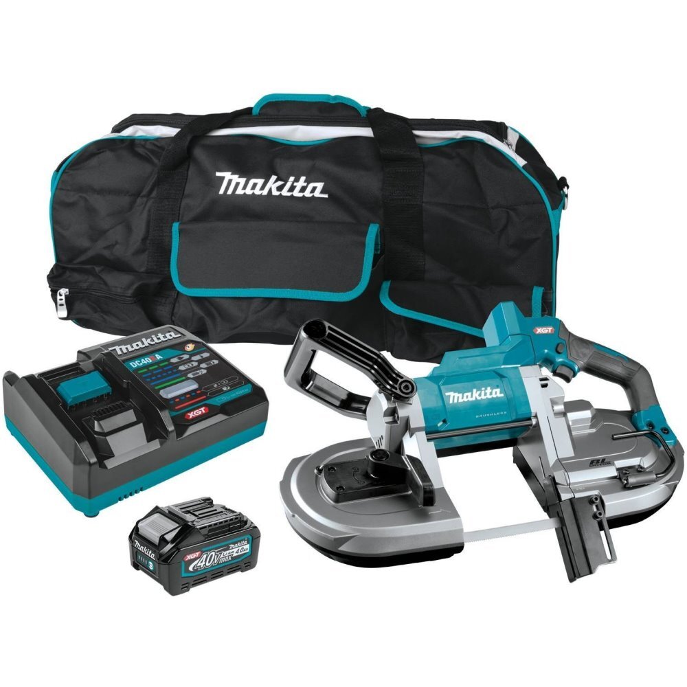 Makita GBP01M1  40V max XGT Brushless Cordless Deep Cut Portable Band Saw Kit (4.0Ah)
