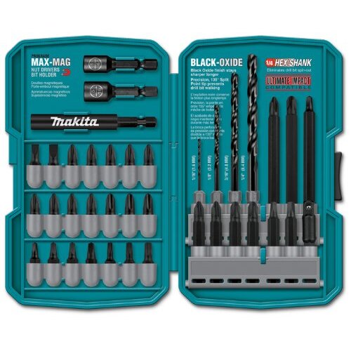 Makita T-01373  38 Piece Impact Drill-Driver Bit Set