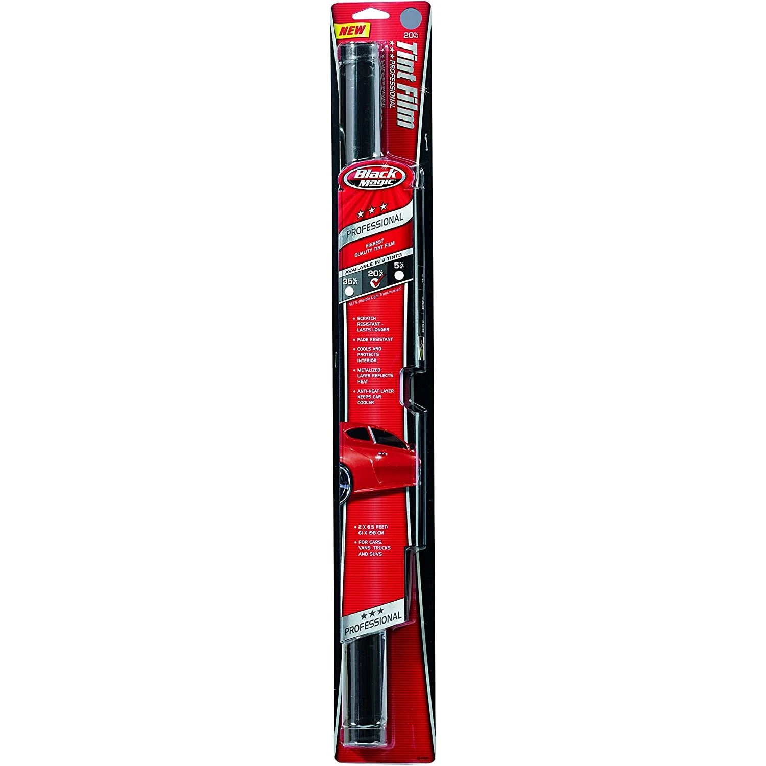Auto Expressions 5044826  Professional Anti-Heat Layer Tint Film 20%