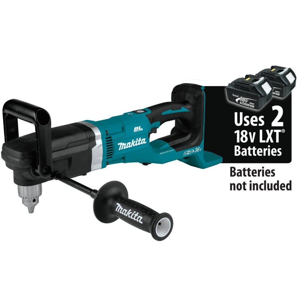 Makita XAD03Z  18V X2 LXT Lithium-Ion (36V) Brushless Cordless 1/2" Right Angle Drill, Tool Only
