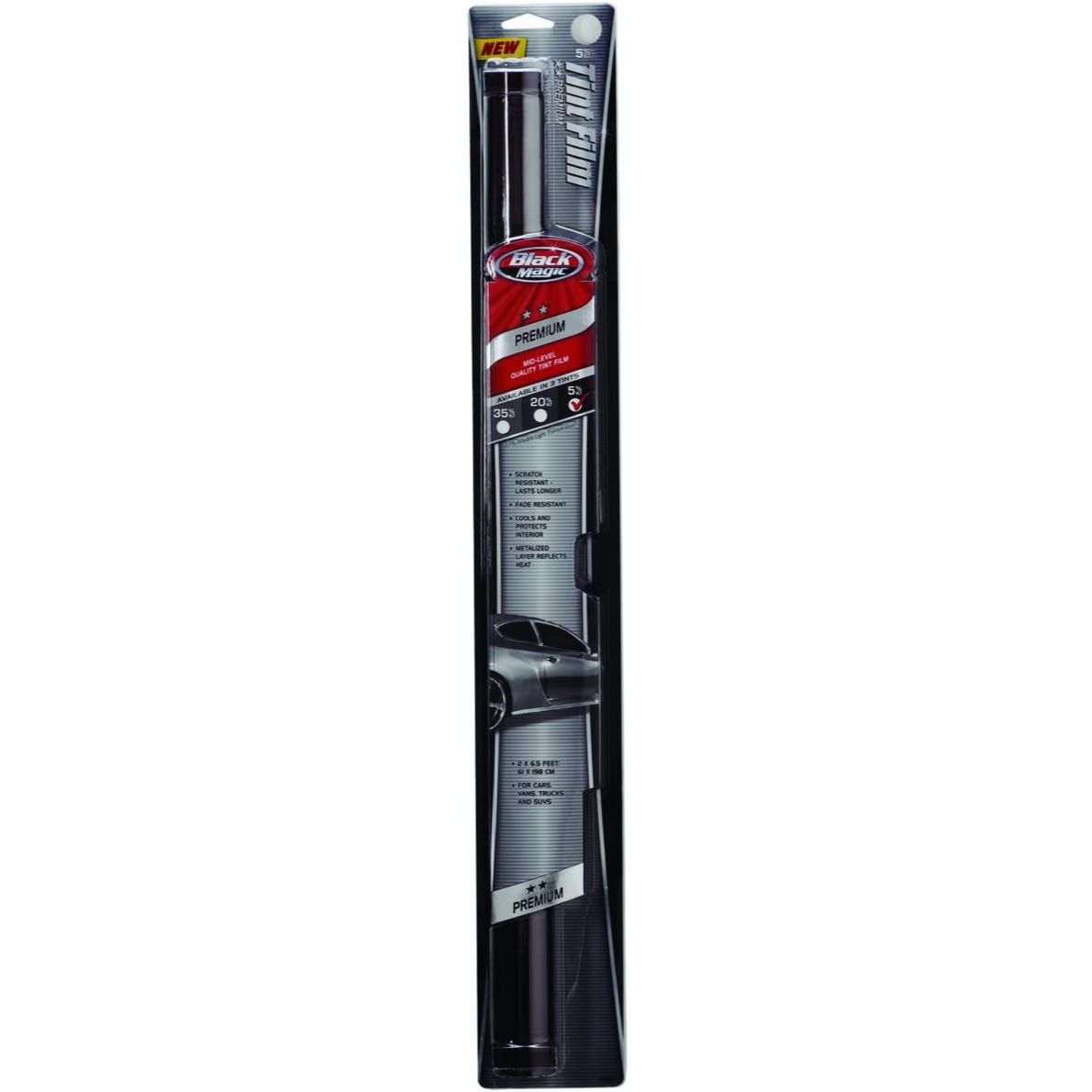 Auto Expressions 5044827  Black Magic Premium Window Tint 5%