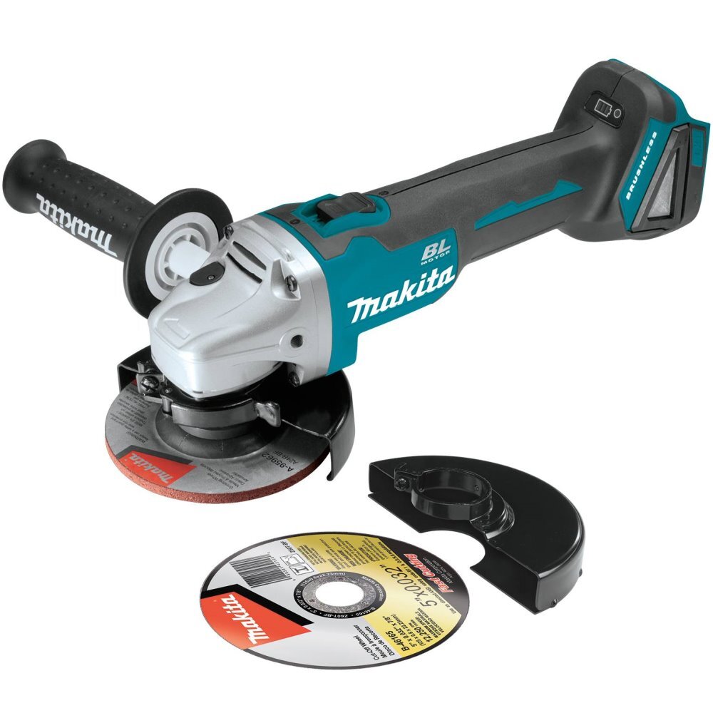 Makita XAG04Z 18V LXT Lithium-Ion Brushless Cordless 4-1/2 / 5" Cut-Off/Angle Grinder, Tool Only Makita XAG04Z 18V LXT Lithium-Ion Brushless Cordless 4-1/2 / 5" Cut-Off/Angle Grinder, Tool Only