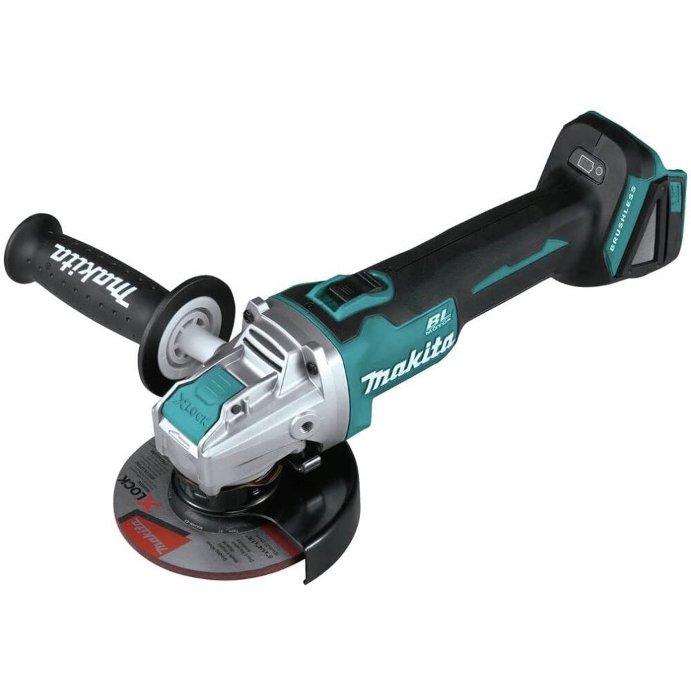 Makita XAG25Z  18V LXT Lithium-Ion Brushless Cordless 4-1/2 / 5" X-LOCK Angle Grinder, with AFT, TOOL ONLY Makita XAG25Z  18V LXT Lithium-Ion Brushless Cordless 4-1/2 / 5" X-LOCK Angle Grinder, with AFT, TOOL ONLY