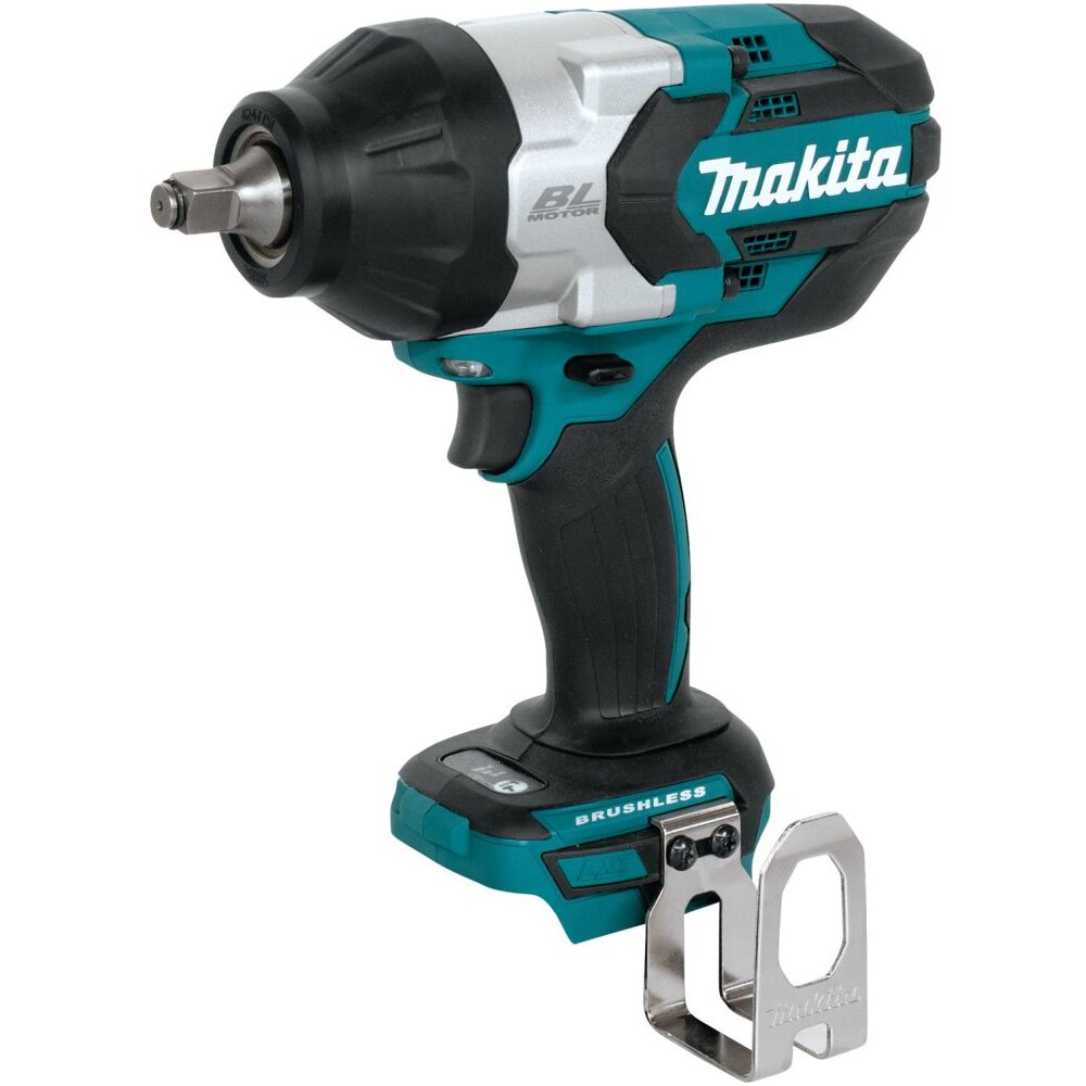 Makita XWT08Z  18V LXT Lithium-Ion Brushless Cordless High Torque 1/2" Sq. Drive Impact Wrench, Tool Only