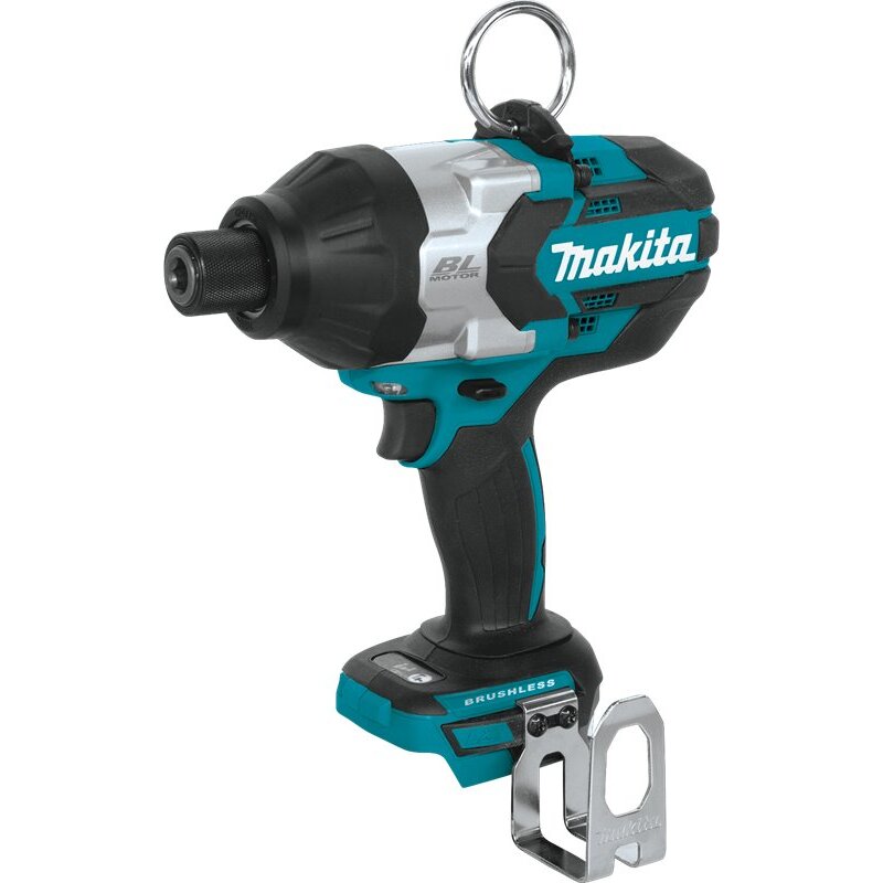 Makita XWT09Z  18V LXT Lithium-Ion Brushless Cordless High-Torque 7/16" Hex Impact Wrench, Tool Only