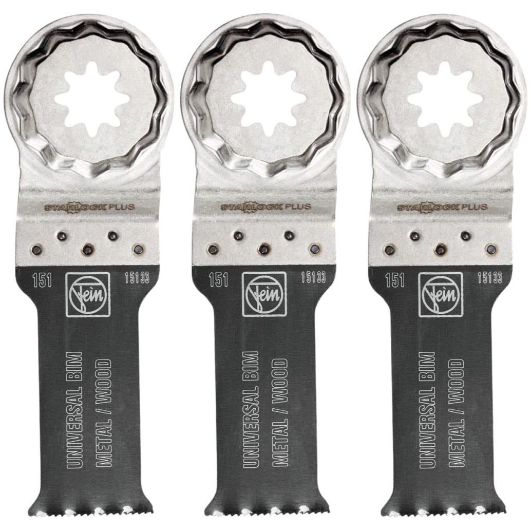 Fein 6-35-02-151-27-0  1-1/8" E-Cut Universal Saw Blades - 3 Per Package (63502151270)