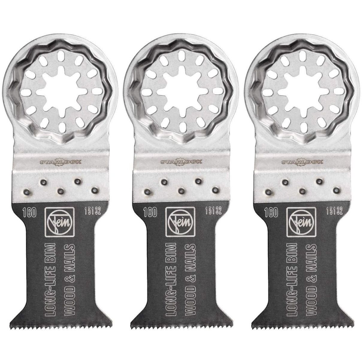 Fein 6-35-02-160-27-0  1-3/8" E-Cut Long-Life Saw Blades - 3 Per Package (63502160270)