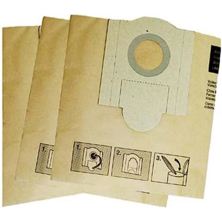 Fein 6-99-08-195-01-5  Turbo I Vacuum Disposable Dust Bags for Two-Stage Dust Collection - 3 per Package (913038K01)