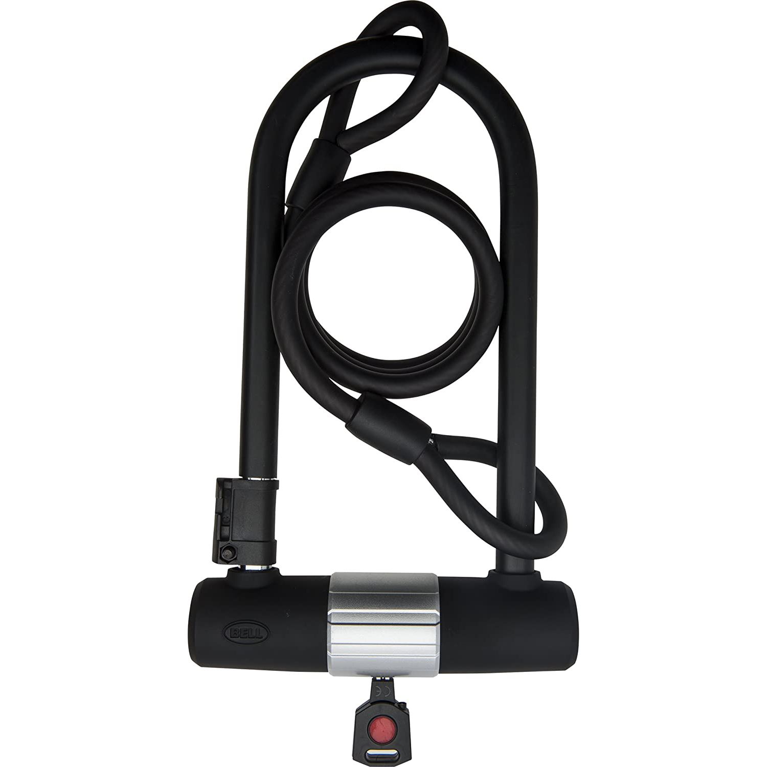 Bell 7122018 Catalyst 550 U Lock & Cable, Black Bell 7122018 Catalyst 550 U Lock & Cable, Black