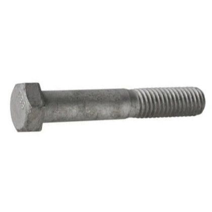 Brighton-Best  1/2"-13 NC x 4" Grade A Hex Head Bolts Hot Dip Galvanized - 25 per Box (495062)