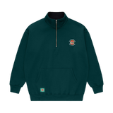 VB Green 1/4 Zip Sweater Aus Made S