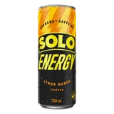 SOLO Energy Lemon Mango 250mL Cans 24 Pack
