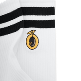 Hard Rated Lemon Sneaker Socks 2pk