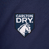 Carlton Dry Core Embroidered Logo Tee Navy