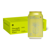 StrangeLove Pineapple Sparkling Water 330mL Cans 24 Pack