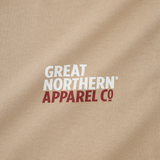 Great Northern Apparel Co Classic Block Tee Sand Charcoal XL