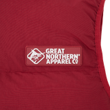 Great Northern Apparel Co Puffer Vest Sand Charcoal XL