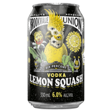 Brookvale Union Vodka Lemon Squash 330mL Cans 24 Pack