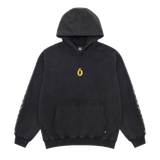 Hard Rated Acid Wash Tape Hoodie