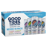 Good Tides Seltzer Mixed Pack 330mL Cans 10 Pack