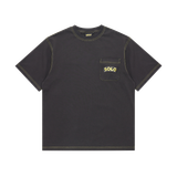 Solo Black Contrast Stitch Tee 2XL