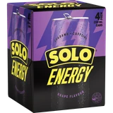 SOLO Energy Grape 250mL Cans 24 Pack