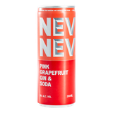 Never Never Grapefruit Gin & Soda 5% 250mL Cans 24 Pack